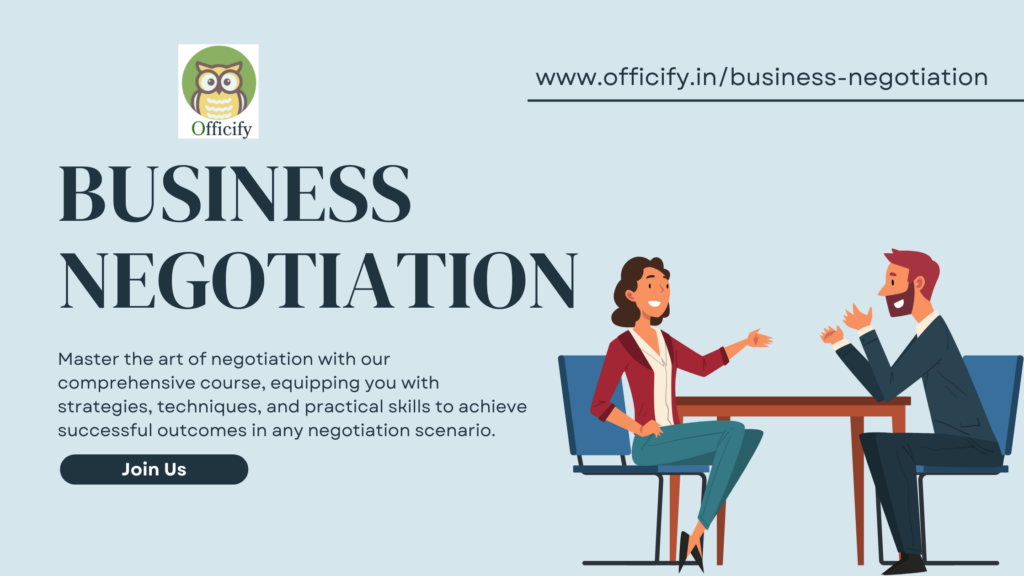 business negotiation