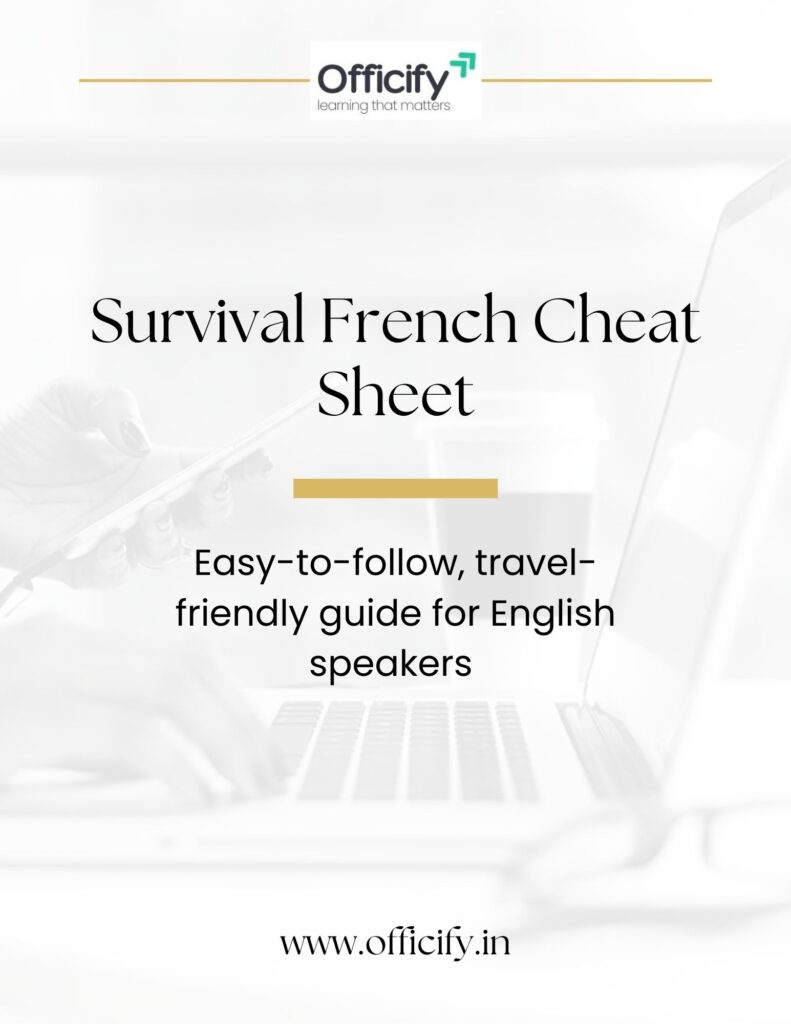 French Cheat Sheet